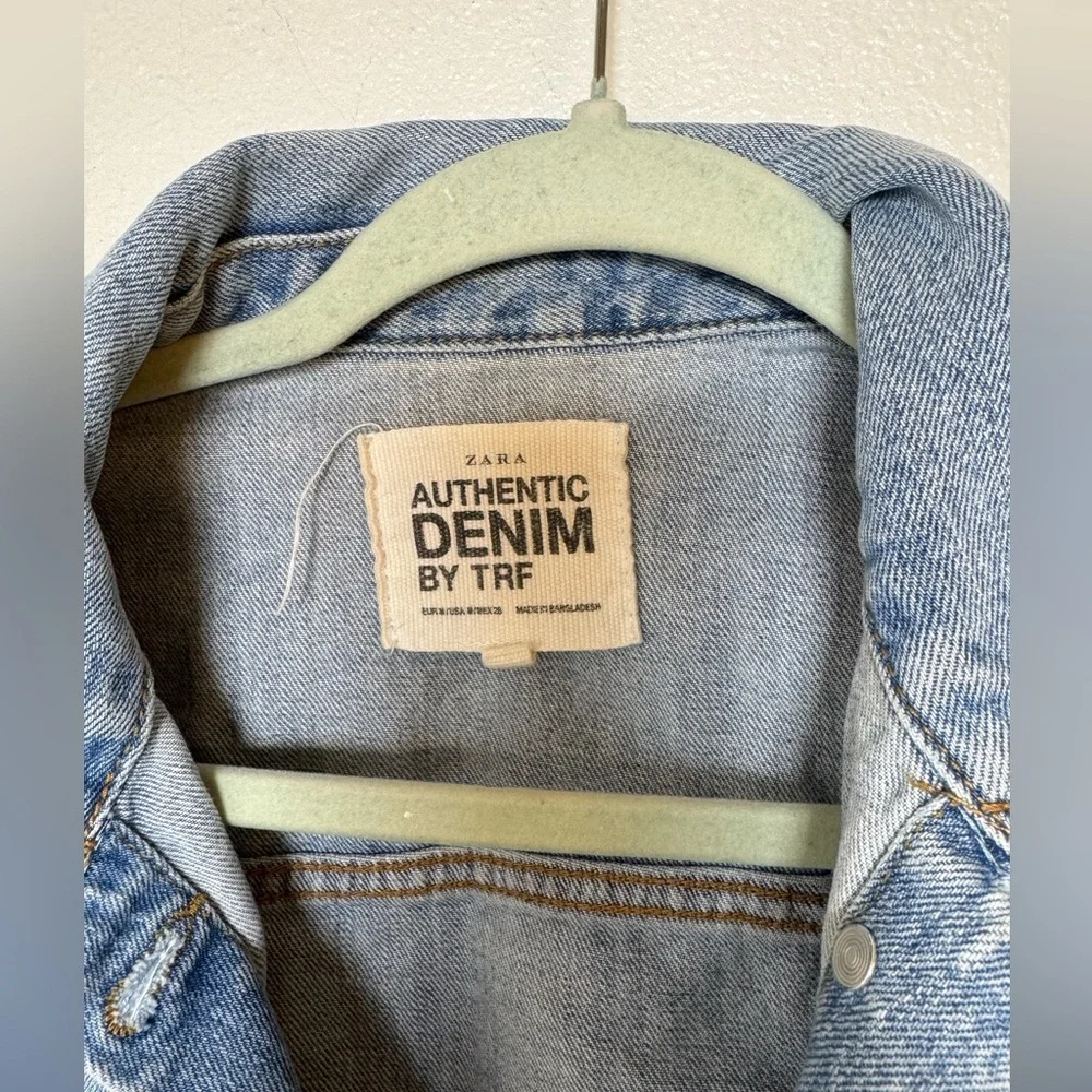 Zara Authentic Denim by TRF Jacket - Picture 2 of 5